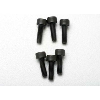 TRX-3965 Traxxas Screws, 2.5x8mm cap-head machine (6)
