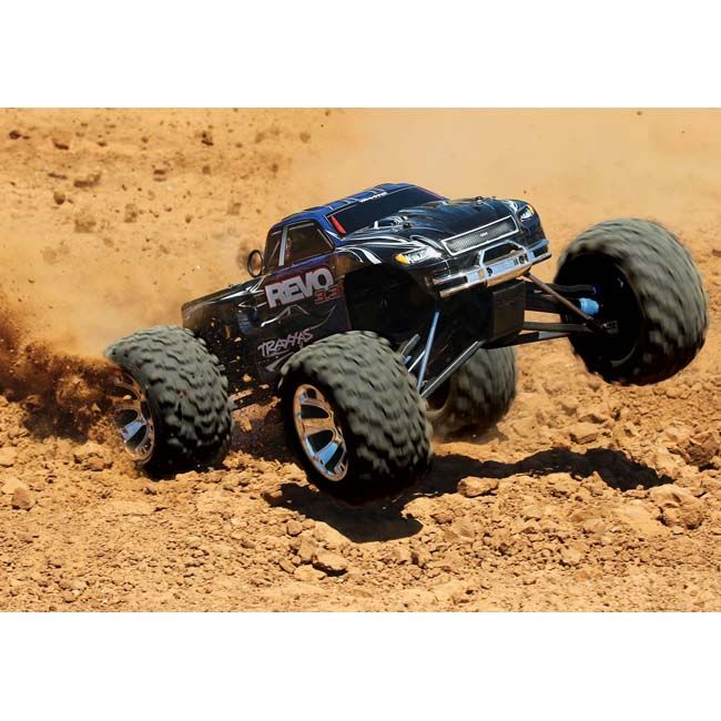 TRAXXAS 5322X Châssis REVO 3.3 Étendu 30Mm Anodisé Bleu