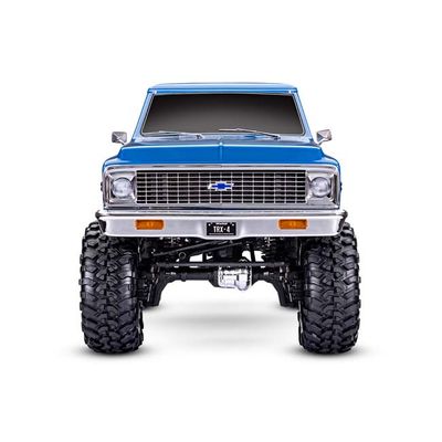 TRX-92086-4-BLUE Traxxas Blue TRX-4® High Trail Edition™ with 1972 Chevrolet® Blazer® Body: 4WD Electric Truck with TQi™ 2.4gHz radio system