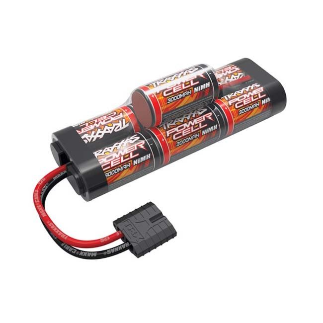 TRX-2926X Traxxas Power Cell 3000 mAh NiMH 7-Cell Hump 8.4V Battery with iD Connector