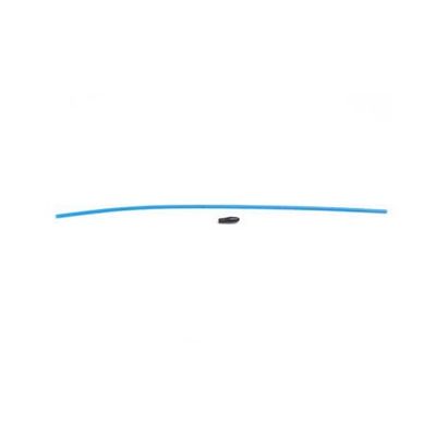 TRX-1726 Traxxas Antenna, tube (1)/ vinyl antenna cap (1)/ wire retainer (1) (Blue)