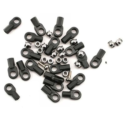 TRX-1942 Traxxas Rod Ends (16 Long + 4 Short) Hollow Ball Connectors (18) Screws (2)