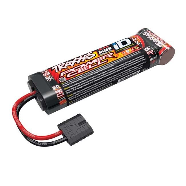 TRX-2923X Traxxas Power Cell 3000 mAh NiMH 7-Cell Flat 8.4V Battery with iD Connector