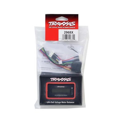 TRX-2968X Traxxas LiPo Cell Voltage Checker and Balancer with iD Adapter (2938X)