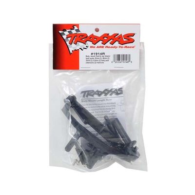 TRX-1914R Traxxas Front & Rear Body Mounts with Posts, Extensions & Hardware
