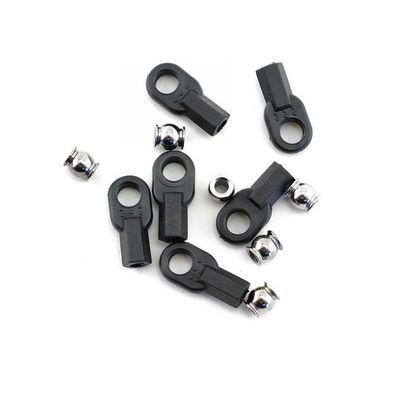 TRX-2742 Traxxas Long Rod Ends (6×) with Hollow Pivot Ball Connectors (6×)