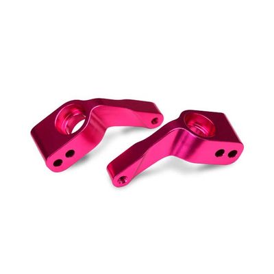 TRX-3652P Traxxas Stub Axle Carriers, Rear, 6061-T6 Aluminum Pink-Anodized with 5x11 mm Ball Bearings (2) TRX-3652P Traxxas Stub Axle Carriers, Rear, 6061-T6 Aluminum Pink-Anodized with 5x11 mm Ball Bearings (2)