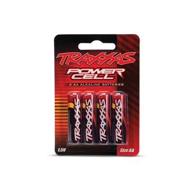 TRX-2914 Traxxas Power Cell AA Alkaline Batteries (4×)