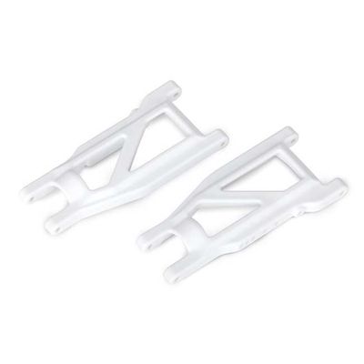 TRX-3655A Traxxas Suspension Arms, White, HD, Left &amp; Right, Front/Rear (2) (Legacy)