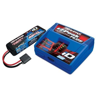 TRX-2992 Traxxas 2S LiPo Completer Pack - EZ-Peak Plus Charger and 5800 mAh Battery TRX-2992 Traxxas 2S LiPo Completer Pack - EZ-Peak Plus Charger and 5800 mAh Battery