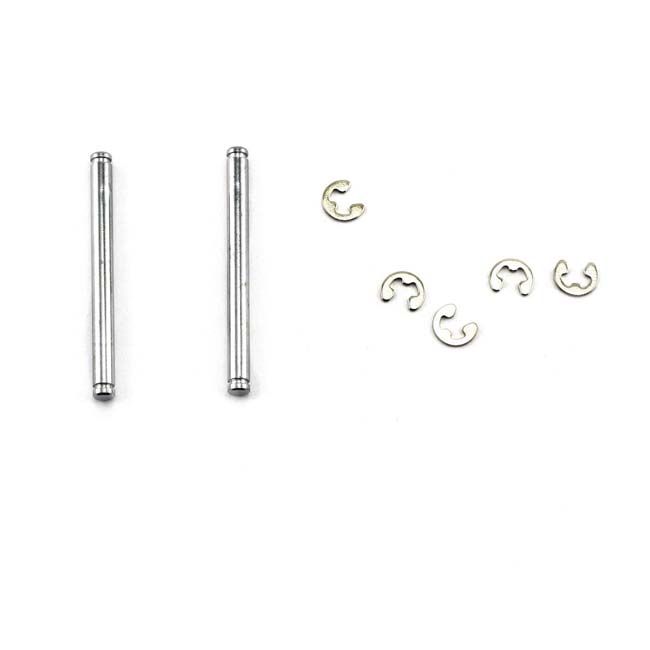 TRX-3740 Traxxas Suspension Pins 2.5 x 31.5 mm (King Pins) with E-Clips (2)