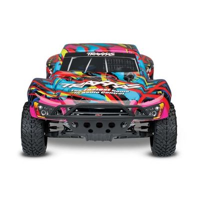 TRX-44056-3-HWN Traxxas Nitro Slash 1/10 Nitro 2WD SCT with TQi TSM RTR - Hawaiian