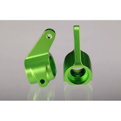 TRX-3636G Traxxas Steering Blocks, Green-Anodized 6061-T6 Aluminum (2), with 5x11mm Ball Bearings (4)