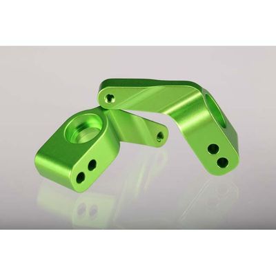 TRX-3652G Traxxas Stub Axle Carriers, Rear, 6061-T6 Aluminum Green-Anodized with 5x11 mm Ball Bearings (2)