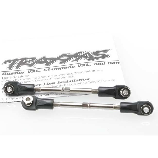 TRX-3745 Traxxas Toe Link Turnbuckles, 59 mm (78 mm Center-to-Center) (2)