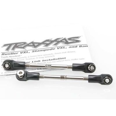 TRX-3745 Traxxas Toe Link Turnbuckles, 59 mm (78 mm Center-to-Center) (2)