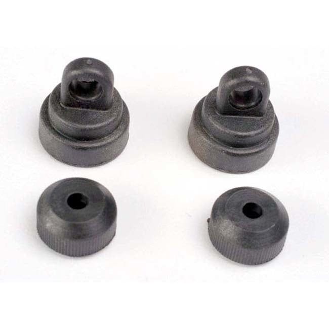TRX-3767 Traxxas Shock Caps (2) and Shock Bottoms (2) for Ultra Shocks
