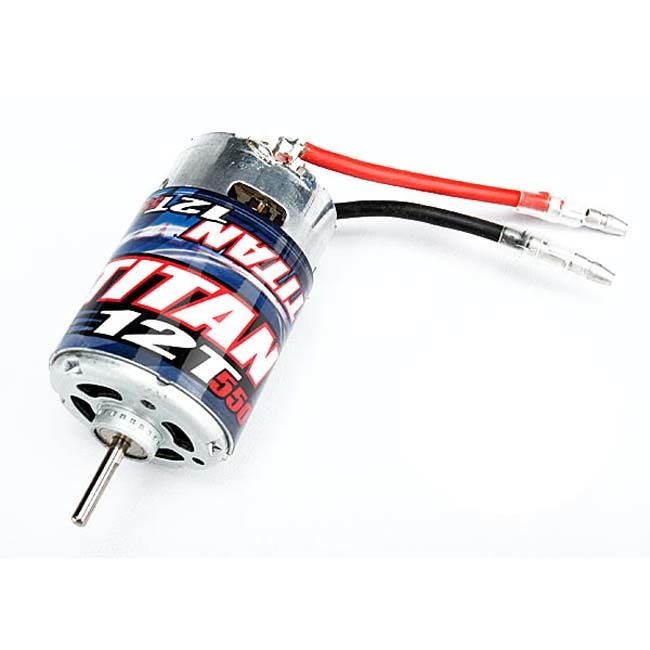 TRX-3785 Traxxas Motor, Titan 12T (12-Turn, 550 Size, Brushed)