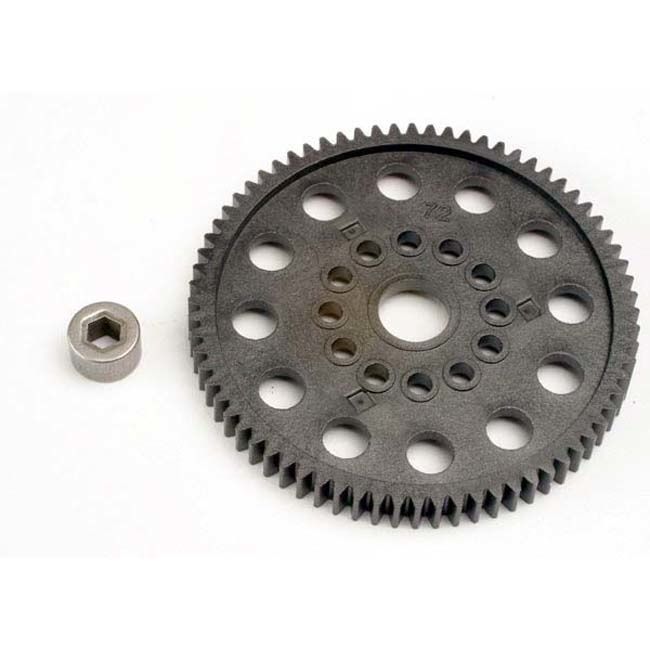 TRX-4472 Traxxas Spur Gear, 72-Tooth (32-Pitch) with Bushing