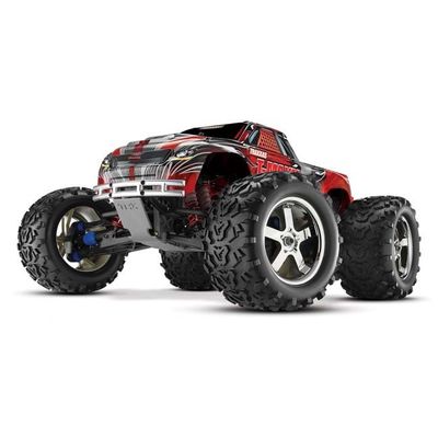 TRX-49077-3-RED Traxxas T-Maxx 3.3 Nitro 4WD Monster Truck RTR with TQi and TSM - Red