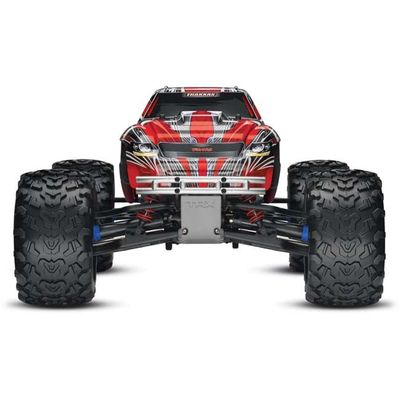 TRX-49077-3-RED Traxxas T-Maxx 3.3 Nitro 4WD Monster Truck RTR with TQi and TSM - Red
