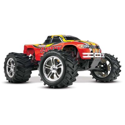 TRX-49104-1-RED Traxxas T-Maxx Classic 1/10 Nitro 4WD Monster Truck RTR Red