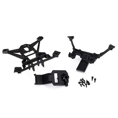 TRX-7715 Traxxas Front &amp; Rear Body Mount Set (Superseded)