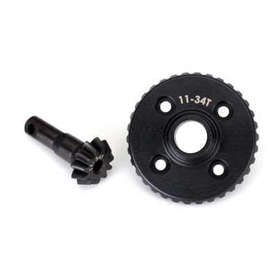 TRX-8279R Traxxas Differential Ring and Pinion Gear Set Machined (Legacy)