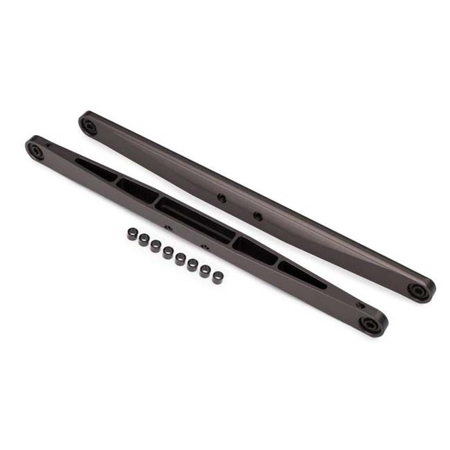 TRX-8544A Traxxas Trailing Arm Aluminum Dark Titanium Anodized (2) Assembled with Hollow Balls (Legacy)