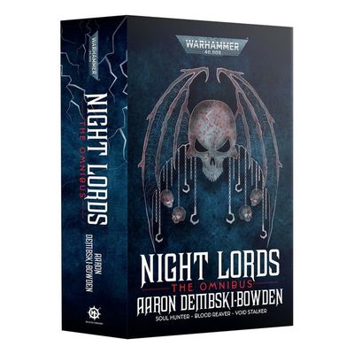 GWS-BL1050 Games Workshop Black Library Warhammer 40,000: Night Lords - The Omnibus GWS-BL1050 Games Workshop Black Library Warhammer 40,000: Night Lords - The Omnibus