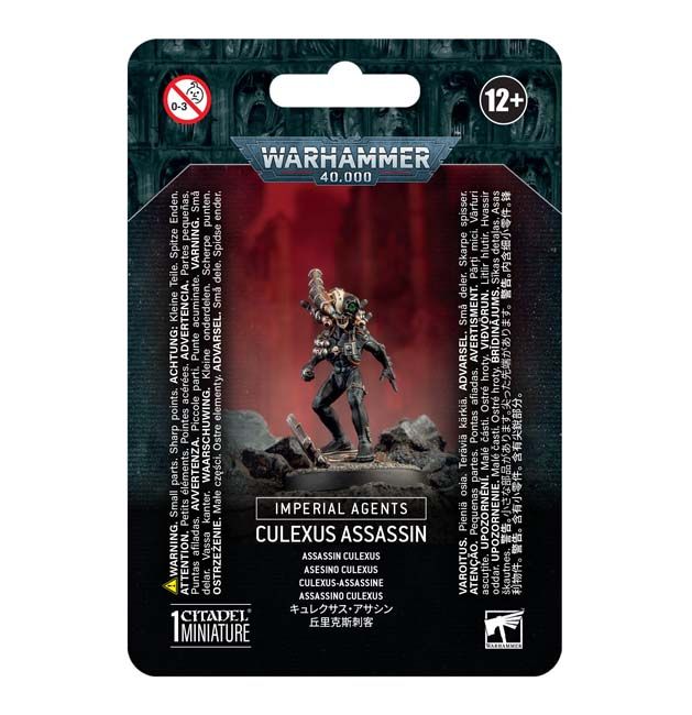 GWS-52-11 Games Workshop Warhammer 40K Imperial Agents: Culexus Assassin