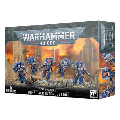 GWS-48-13 Games Workshop Warhammer 40,000 Space Marines: Jump Pack Intercessors GWS-48-13 Games Workshop Warhammer 40,000 Space Marines: Jump Pack Intercessors