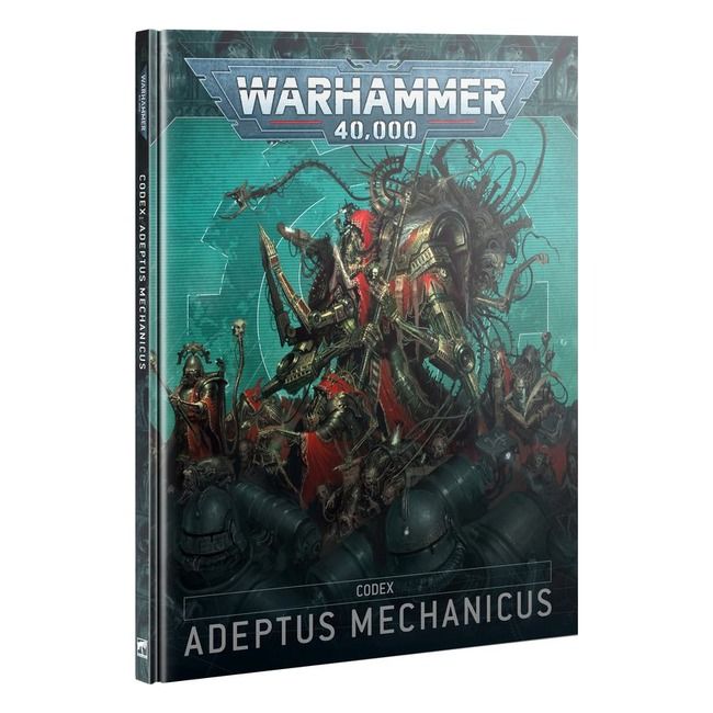 GWS-59-01 Games Workshop Warhammer 40,000 Codex: Adeptus Mechanicus, 9th Edition Hardback