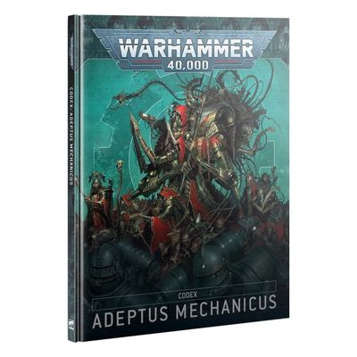 GWS-59-01 Games Workshop Warhammer 40,000 Codex: Adeptus Mechanicus, 9th Edition Hardback GWS-59-01 Games Workshop Warhammer 40,000 Codex: Adeptus Mechanicus, 9th Edition Hardback