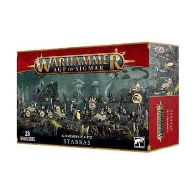 GWS-89-07 Games Workshop Warhammer Age of Sigmar Gloomspite Gitz: Stabbas / Shootas GWS-89-07 Games Workshop Warhammer Age of Sigmar Gloomspite Gitz: Stabbas / Shootas