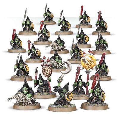 GWS-89-07 Games Workshop Warhammer Age of Sigmar Gloomspite Gitz: Stabbas / Shootas