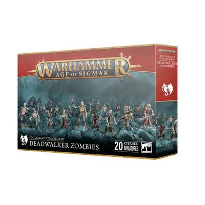 GWS-91-07 Games Workshop Warhammer Age of Sigmar Soulblight Gravelords: Deadwalker Zombies