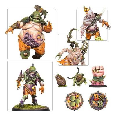GWS-200-57 Games Workshop Blood Bowl: Nurgle's Rotters Team