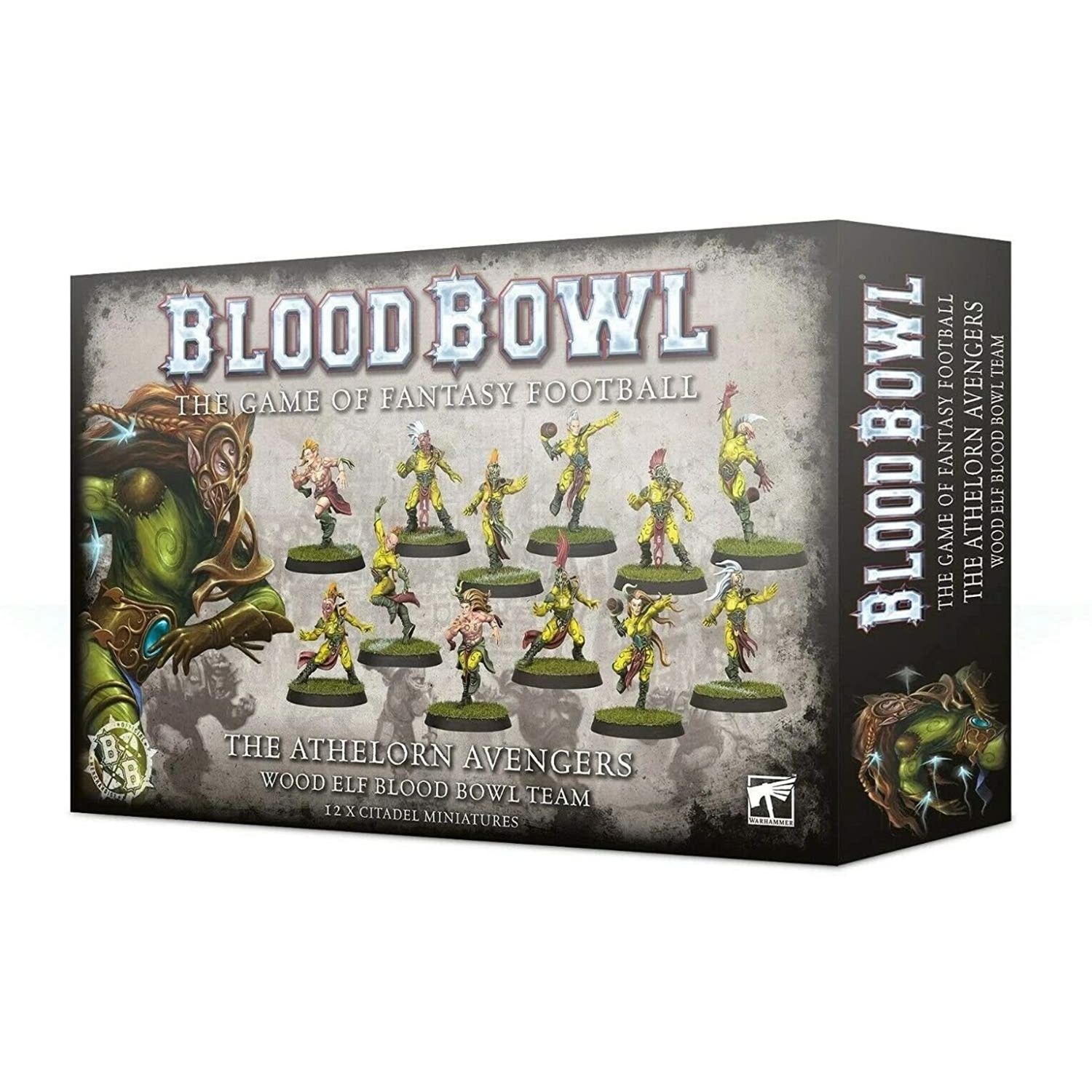 GWS-200-66 Games Workshop Blood Bowl: Wood Elf Team - The Athelorn Avengers