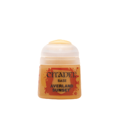 GWS-21-01 Games Workshop Citadel Colour Base: Averland Sunset (12ml) GWS-21-01 Games Workshop Citadel Colour Base: Averland Sunset (12ml)