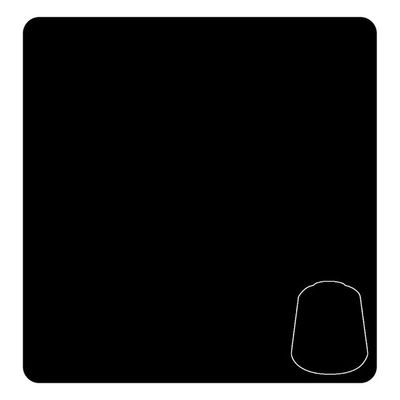 GWS-21-25 Games Workshop Citadel Colour Base: Abaddon Black (12ml)