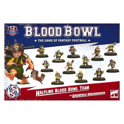 GWS-200-65 Games Workshop Blood Bowl: Halfling Team - Greenfield Grasshuggers GWS-200-65 Games Workshop Blood Bowl: Halfling Team - Greenfield Grasshuggers