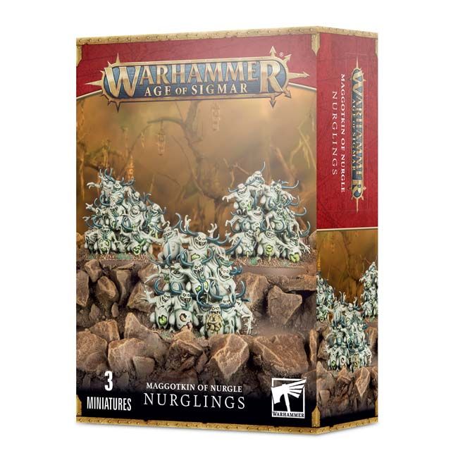 GWS-97-18 Games Workshop Warhammer 40,000 &amp; Age of Sigmar: Nurglings