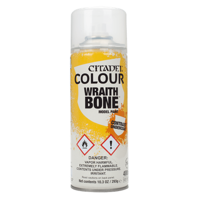 GWS-62-33 Games Workshop Warhammer Colour Wraithbone Spray 400 ml GWS-62-33 Games Workshop Warhammer Colour Wraithbone Spray 400 ml
