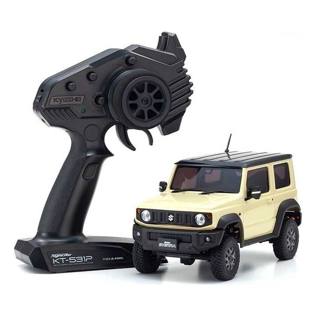 KYO-32523IV  Kyosho Mini-Z 4x4 Suzuki Jimny Sierra Chiffon Ivory Readyset