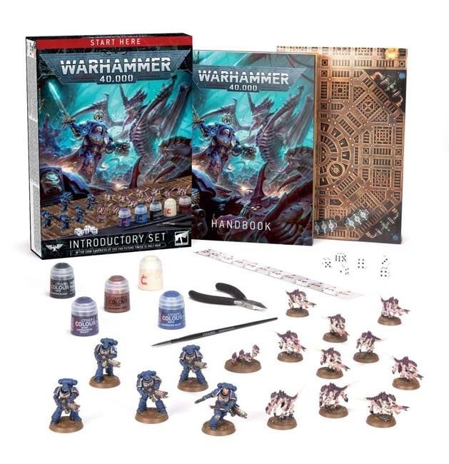 GWS-40-04 (10th ed) Games Workshop Warhammer 40,000: Recruit Edition Box Set (10th Edition)