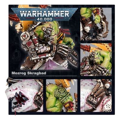 GWS-50-55 Games Workshop Warhammer 40K Orks: Mozrog Skragbad