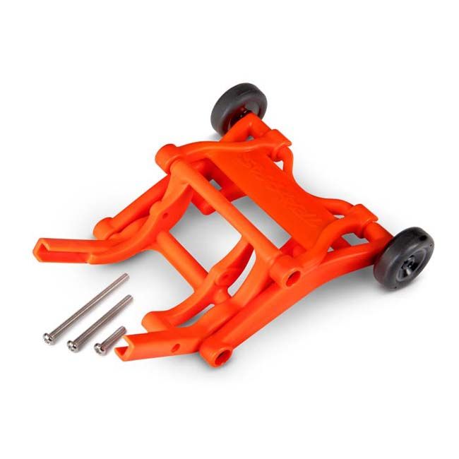 TRX-3678T Traxxas Wheelie Bar, Assembled, Orange