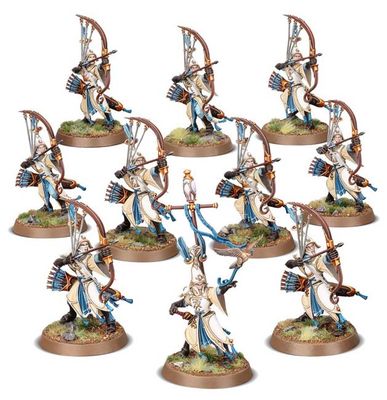 GWS-87-58 Games Workshop Warhammer Age of Sigmar Lumineth Realm-Lords: Vanari Auralan Sentinels