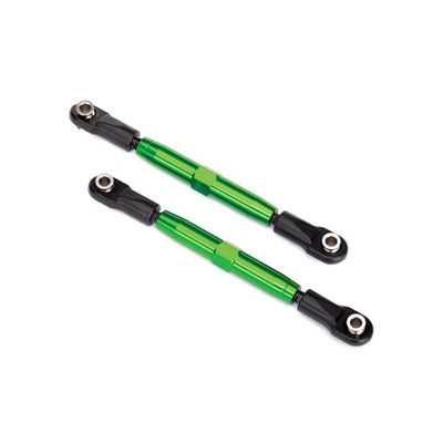TRX-3643G Traxxas TUBES Front Camber Links, 7075-T6 Aluminum, Green-Anodized, 83 mm (Pair)